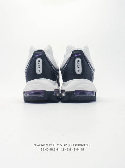 Nike Air Max TL 2.5 SP White Purple Sneakers SDSG0324ZBL
