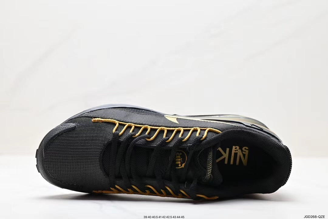 Nike Air Max 270 Black Gold Sneakers