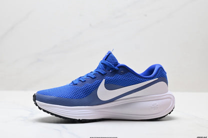 Nike Revolution 8 Running Shoes in Blue and White
