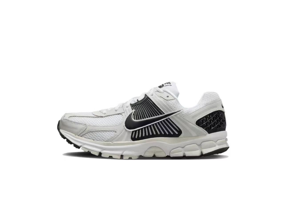 Nike Air Zoom Vomero 5 Running Shoes, White and Black