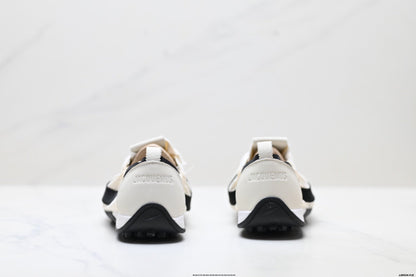 Jacquemus x Nike Jacumoon Low-Top Sneakers, White and Black