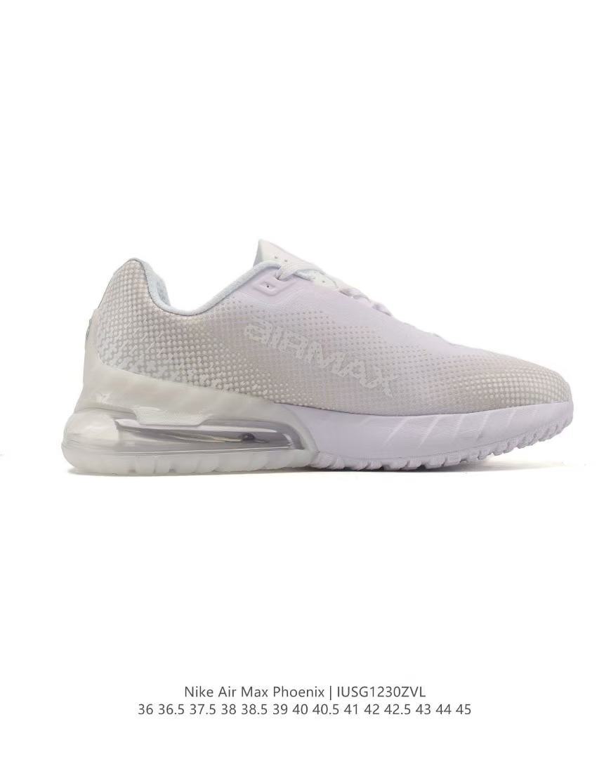 Nike Air Max Phoenix White Running Sneakers JUSG1230ZVL