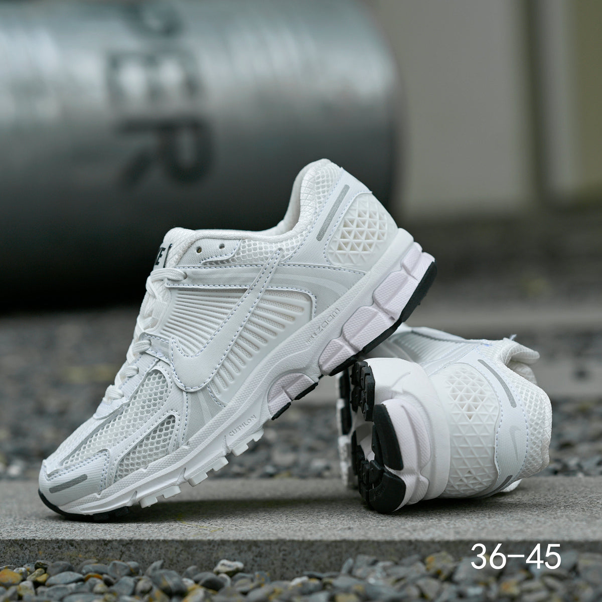 Nike Air Zoom Vomero 5 White Running Sneakers