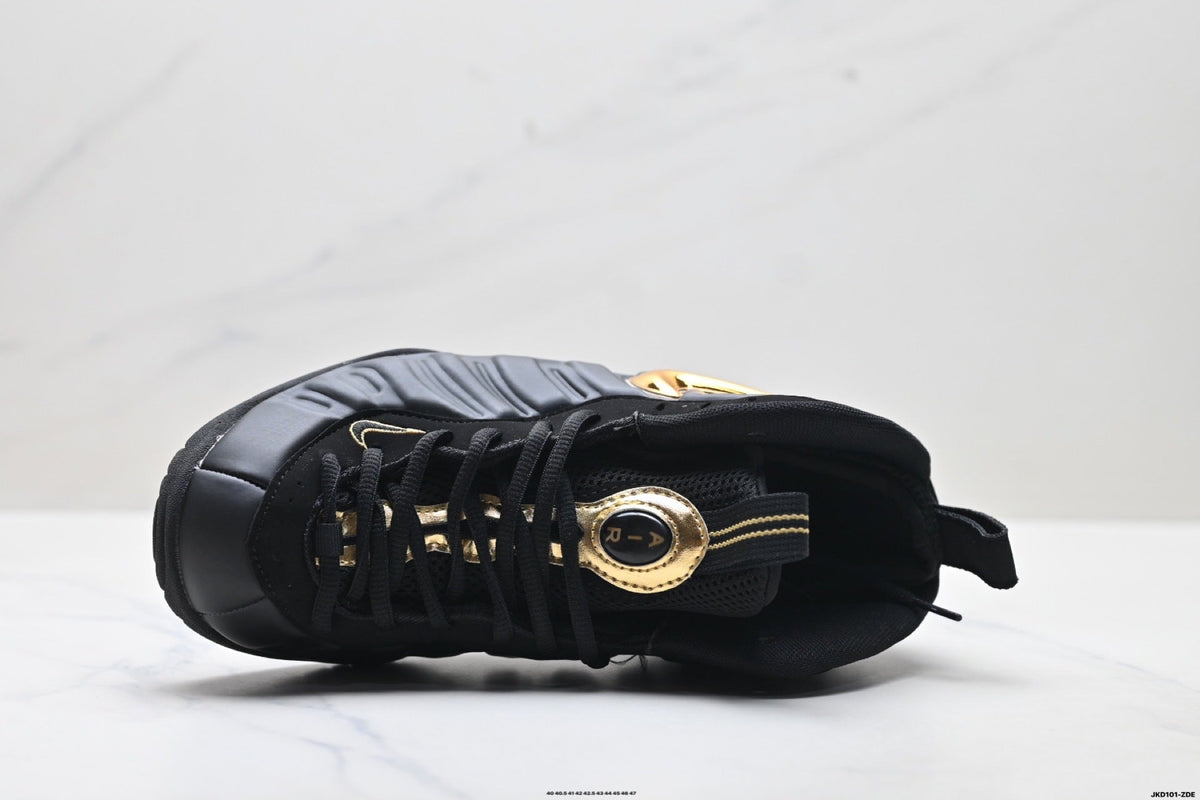 Nike Air Foamposite One Penny Hardaway Black Gold Sneakers