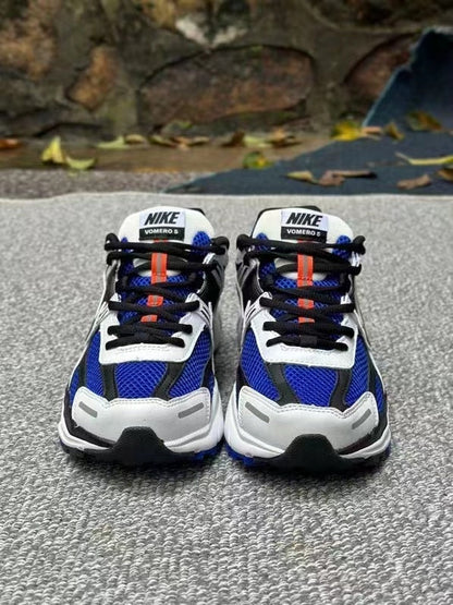 Nike Zoom Vomero 5 Black White Blue Sneakers