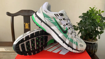 Nike P-6000 Sneakers White Grey Green CD6404-104