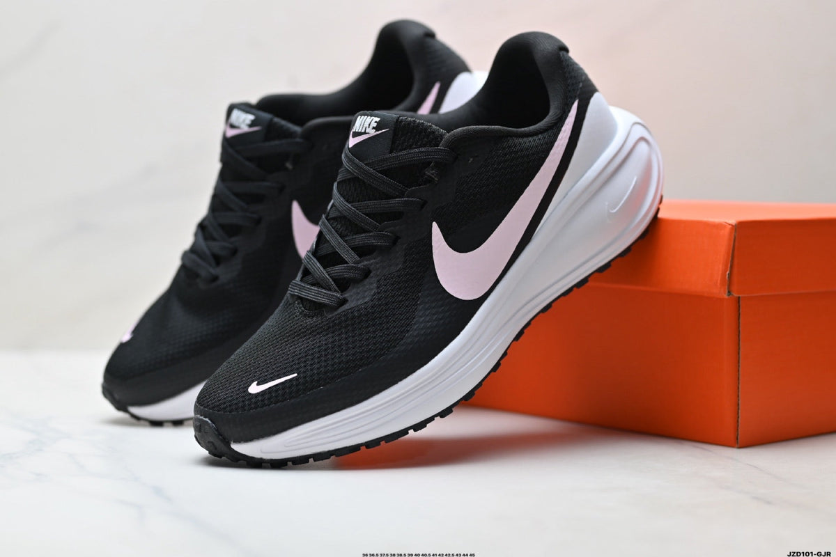 Nike Revolution 8 Running Shoes Black and Pink