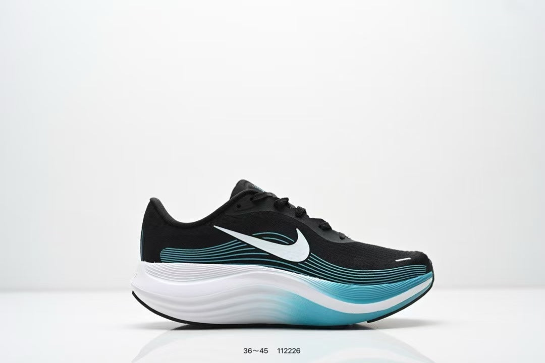 Nike Journey Run 2 Running Shoes, Black and White