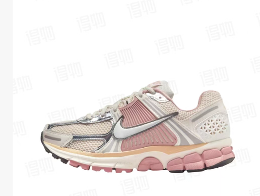 Nike Air Zoom Vomero 5 Running Shoes, Pink and Cream