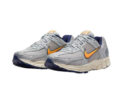 Nike Zoom Vomero 5 Gray Orange Sneakers