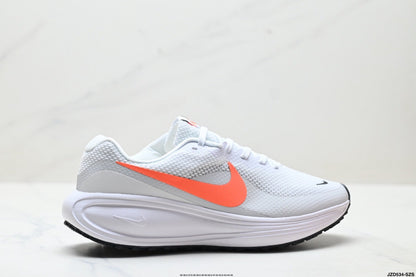 Nike Revolution 8 Running Shoes White and Orange