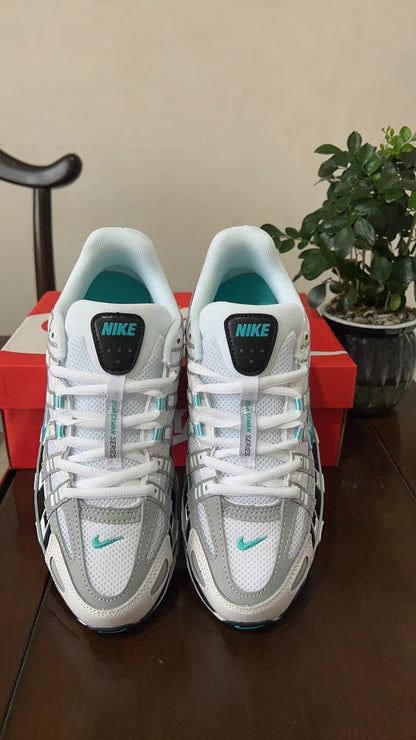Nike P-6000 Sneakers White Grey Teal CD6404-103
