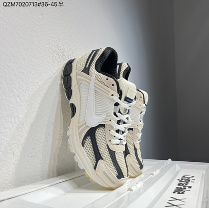Nike Air Zoom Vomero 5 Sneakers in White, Black and Beige