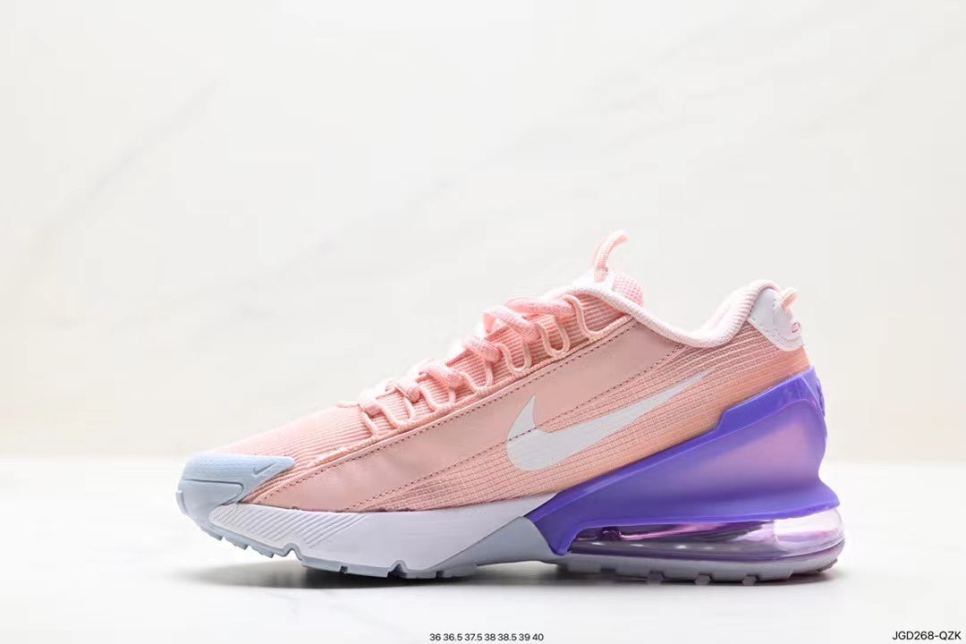 Nike Air Max 270 React Sneakers Pink Orange Purple