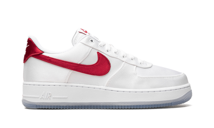 AIR FORCE 1 LO '07 WMNS "Satin White Varsity Red" DX6541 100